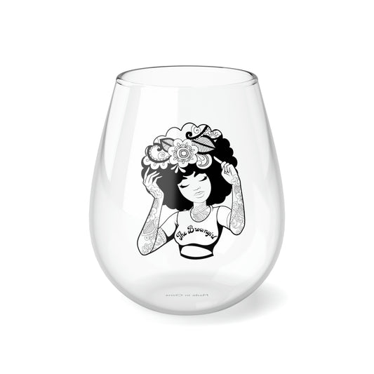 Free Spirit Stemless Wine Glass, 11.75oz